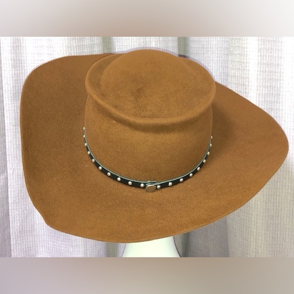 Gladys Tamez millinery boater hat